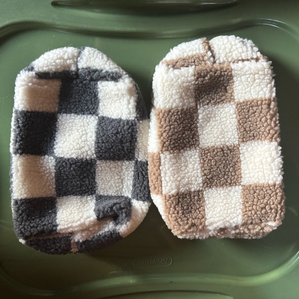 ULTA promotional Checkered Sherpa Travel Bags